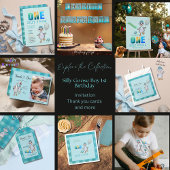 Custom ONE Gekke Goose Blue Party Bord