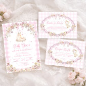 A Little Duckling is on The Way Baby Shower Kaart