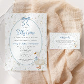 Gekke Gans Bloemen Hoeveel Snoepjes Baby showers Informatiekaartje