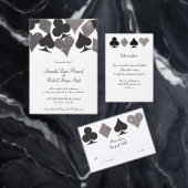 Las Vegas Bruiloft Faux Platinum Glitter Label (Personaliseer de collectie van deze zelfstandige maker.)