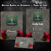 Silver Roots of Eternity – Tree of Life.   Planner