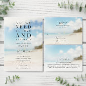 Eenvoudig batchhuwelijk RSVP kaartje (Personaliseer de collectie van deze zelfstandige maker.)