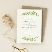 Lila Simple Branch Wedding Reception Enclosure Ca Save The Date