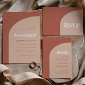 Chique Elegante boog Unplugged ceremonie Frosted Acryl Bord