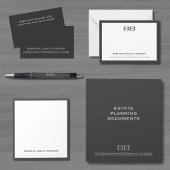 Minimalistische Visitekaartjes met aangepaste Logo