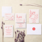 Romantisch elegant koraal roze bloemen tote bag (Personaliseer de collectie van deze zelfstandige maker.)