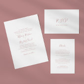 Eenvoudig elegant Roos Gold dat we nog steeds niet Kaart