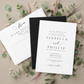 Formele bruiloft RSVP-kaart RSVP Kaartje (Personaliseer deze collectie van deze onafhankelijke maker. Test)