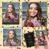 MINI Size Glossy Fotodiploma Uitnodigingen