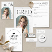 Aankondiging Afstuderen moderne Arch Photo 