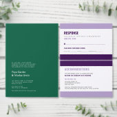 Simple Modern Response Card RSVP Kaartje (Personaliseer de collectie van deze zelfstandige maker.)