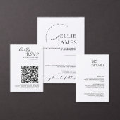 Elegant Een Lief Dank u Trouwgunst Classic Ronde Sticker (Personaliseer de collectie van deze zelfstandige maker.)