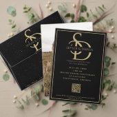 Eenvoudig Bruiloft Monogram Retouradres Zelfinktende Stempel (Personaliseer deze collectie van deze onafhankelijke maker. Test)