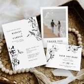 Hand getrokken Eucalyptus Spring Eenvoudige modern Menu