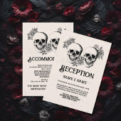 Huwelijksprogramma Hand Fan Halloween Gotische Sch Handwaaier