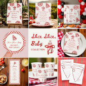 Pizza thema Baby shower Luier Raffle Informatiekaartje