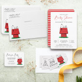 Peanuts Snoopy Dog House | Ik ben de kleine broer Kinder Shirts