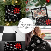 Black Snowflake Leggings