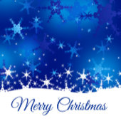 kerstblauwe wintersneeuwvlokken bedankdoosjes