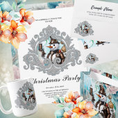 Sneeuwman in de tijd! Steampunk Snowman Magneet