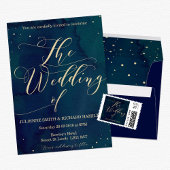 Snowy Night Elegant Winter Bruiloft Adresetiketten Etiket