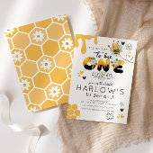 Zo leuk om één hommel bij 1e verjaardag te zijn ronde sticker