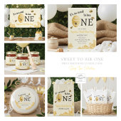 Zo Slecht om één te zijn Eerste verjaardag Honingr Spandoek