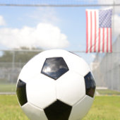 Goal Post Zwart-wit Voetbal papier Bord