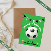 Voetbal Verjaardag Inpakpapier Jongen |