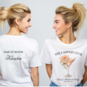 Social Club Blush Cocktail Custom Bruidsmeisje Seltzer Blikjeskoeler