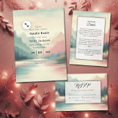 Zachte echo's van de bergen kaart