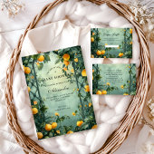 Soft Mint Citrus Diapper Raffle Informatiekaartje