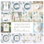 Konijn Baby Shower Luier Raffle Kaarten Inserts