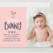 Een of andere bunny happy birthday party Button