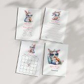 Some Bunny Is On the Way Baby Shower Bedankjes Labels
