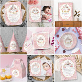 Een Bunny draait drie derde verjaardag Bedankjes Labels