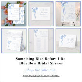 Buig iets blauw voordat ik Vrijgezellenfeest doe Bedankdoosjes