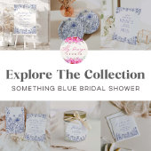 Iets blauw voordat ik raad hoeveel kussen reclamebord met voetstuk