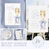 Iets blauw boog Vrijgezellenfeest papier Borden Papieren Bordje