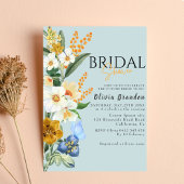 Stofbloem blauwe effen kleur Bruidsmeisjesfeest Papieren Bekers