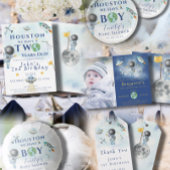 Houston We hebben een 1 jaar oude ruimteastronaut Kaart