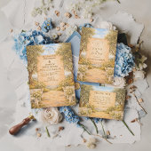 Spanish Olive Grove Wedding Save The Date