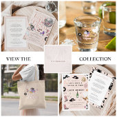 Disco Cowgirl Rodeo koopt de bruid met een QR-code Vierkante Sticker