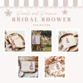 Sparkling Pearls and Prosecco Bridal Shower Kaart