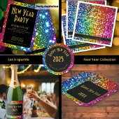 Laten we Sparkling Sequins vieren Servet