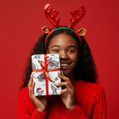 Aangepaste Foto Sphynx Cat Christmas Gift Wrapping Tissuepapier