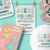 Schattigee  badpakken  Verjaardag Kaart