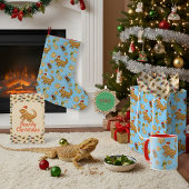 Bearded Dragon beroemd gemaakt door Beardy Christm Kaart