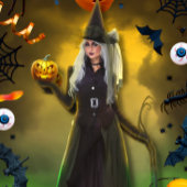 Spooktactulaire Halloween-verjaardagsuitnodiging Stropdas
