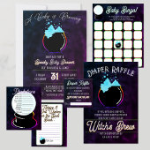 Crystal Ball Baby Bingo Poster